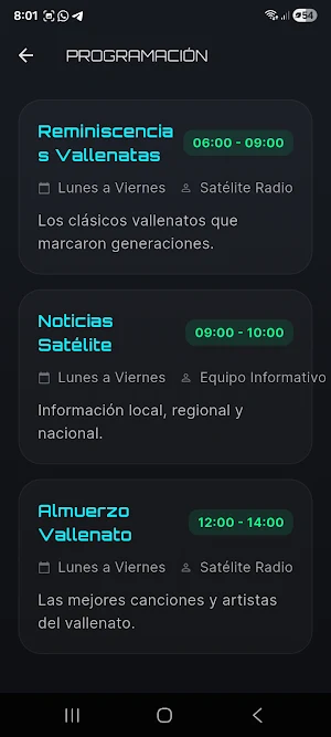 SateliteRadio Screenshot 1