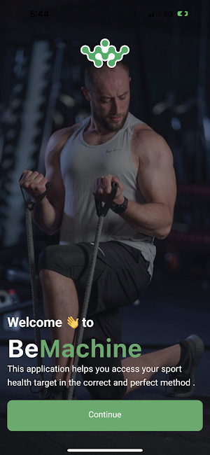 BeMachine | Human Coach App Screenshot 0