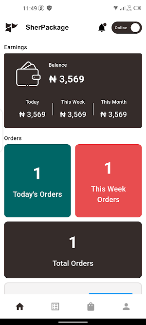 Sherpackage Delivery Screenshot 0