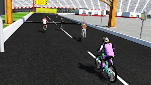 BMX Racing Legends: Bicycle Screenshot 1
