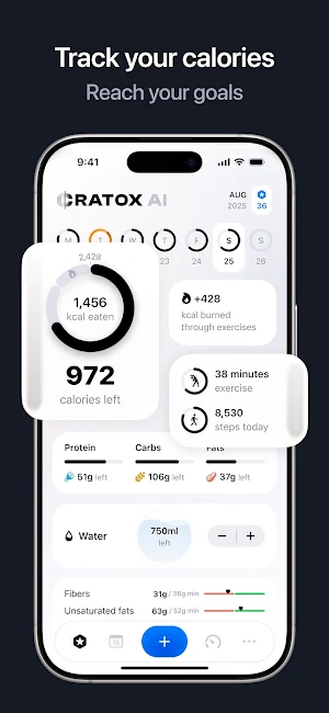 Cratox AI - Calorie Counter Screenshot 0