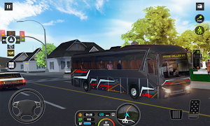 Coach Bus Simulator - City Bus Driving School Test Screenshot 2