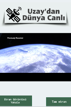Uzay'dan Dünya'yı Canlı İzle Screenshot 1
