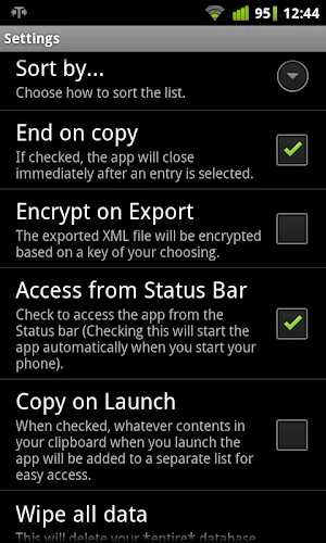 Textspansion Screenshot 2