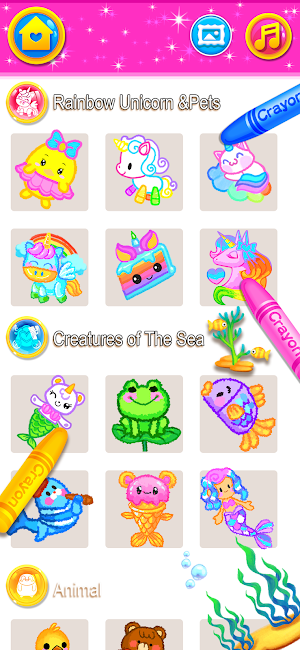 Emma's World of Coloring Screenshot 2