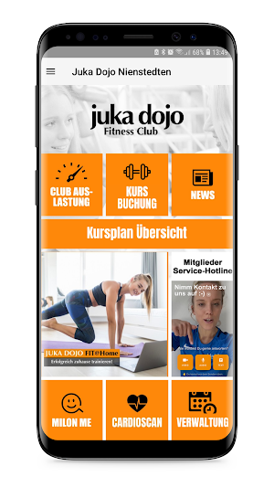 Juka Dojo Fitnessclub Screenshot 2