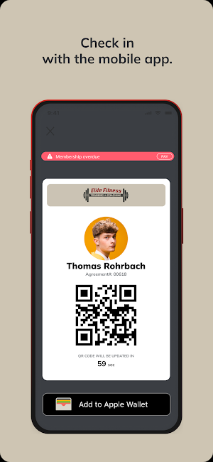 Elite Fitness APP Screenshot 1