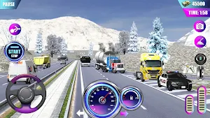American Truck Driver Simulator- Cargo Truck Game Screenshot 0