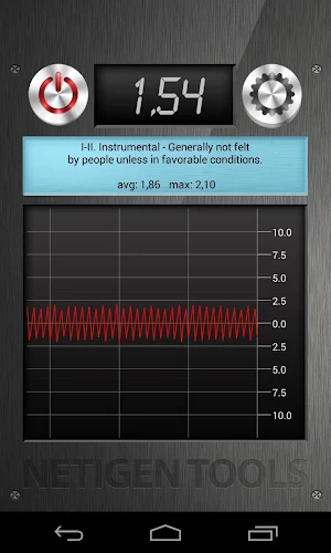 Best Vibration Meter Screenshot 0