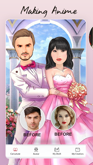 Caricature Cartoons Toon App Screenshot 1