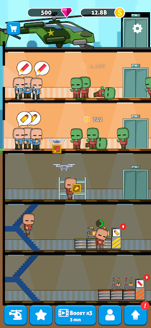 Zombie Shoot: Idle Gun Factory Screenshot 3