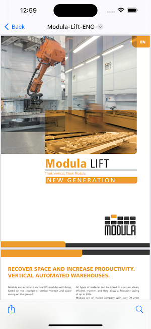 Modula Marketing APP Screenshot 2