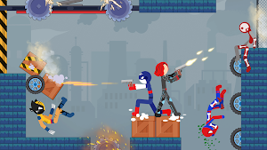 Stick Destruction - Battle of Ragdoll Warriors Screenshot 2