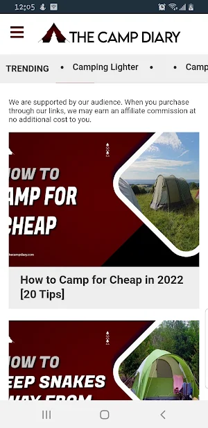 Camp Diary Screenshot 0