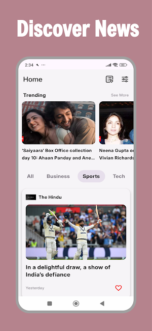 NewsCrux – AI News Summarizer Screenshot 0