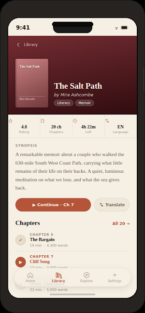 Folio — Read & Translate Screenshot 3