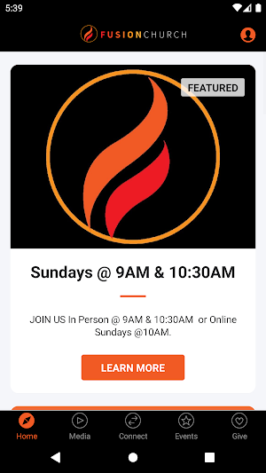 Fusion Church NY Screenshot 0