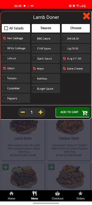 USA Kebab Cheshunt Screenshot 2