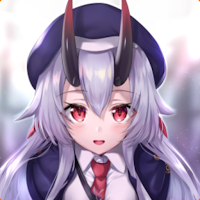 Anime Wallpaper: Girl Horn