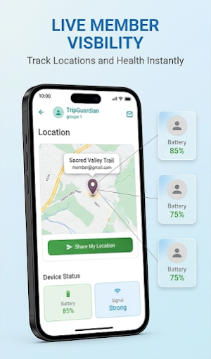 Trip Guardian: Travel Safety Screenshot 1