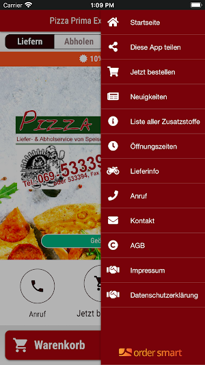Pizza Prima Express Screenshot 1