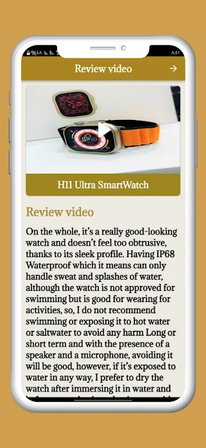 H11 Ultra Smart Watch Guide Screenshot 2