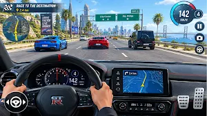 Highway Ride: Car Racing Screenshot 1