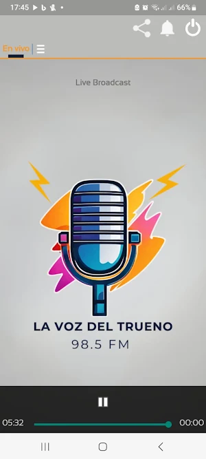 La Voz del Trueno 98.5 FM Screenshot 0
