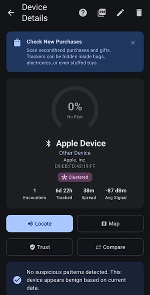 Anti-Spy RF Device Detector AI Screenshot 1