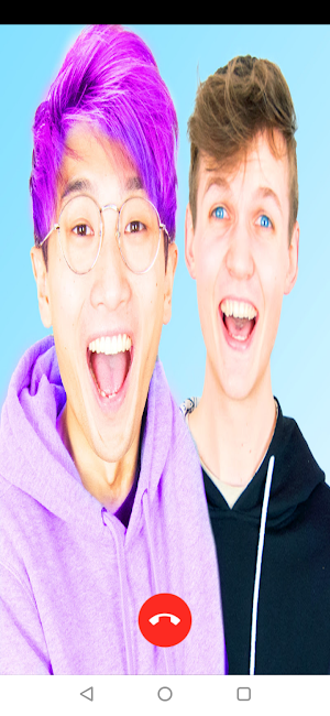 Lankybox Fake Video Call - Lankybox Call & Chat Screenshot 1