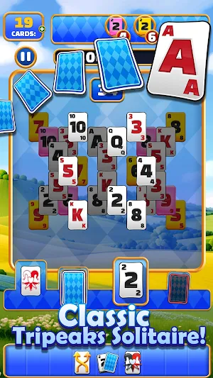 Tri Peaks Solitaire Legacy Screenshot 0