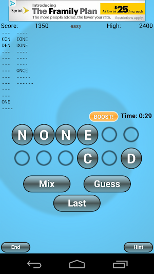 Word Mix Lite ™ Screenshot 0
