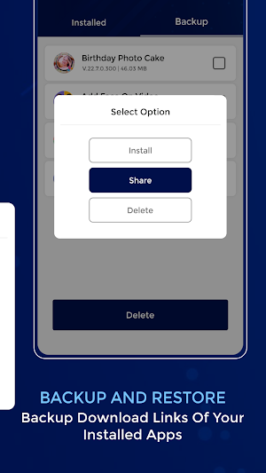 Fast Backup and Restore - App, Contact & Calendar Screenshot 3
