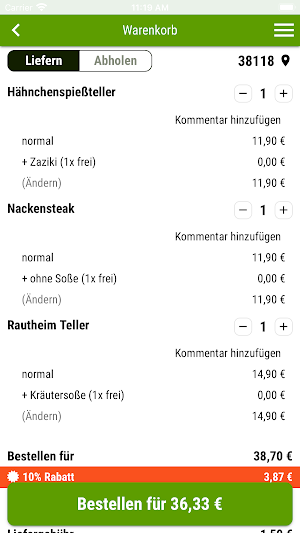 Burgerbox Braunschweig Screenshot 1