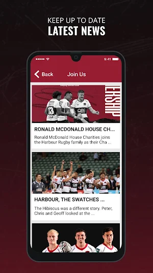 Harbour Rugby Screenshot 1