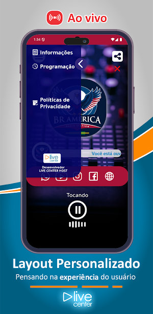 Rádio BR América Screenshot 2
