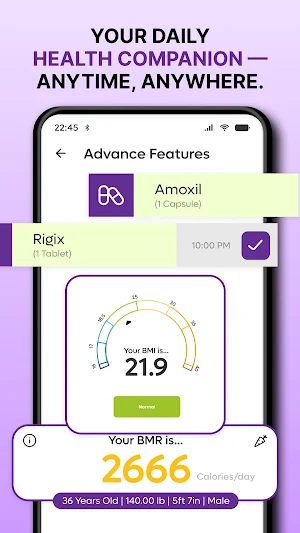 Blood Sugar・Blood Pressure App Screenshot 3