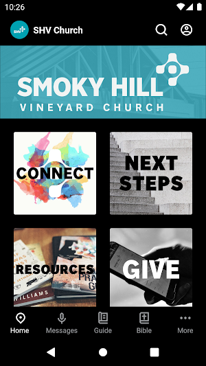SHV Church App Screenshot 0