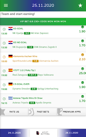Alex Ferguso VIP HT/FT Betting Tips Screenshot 0