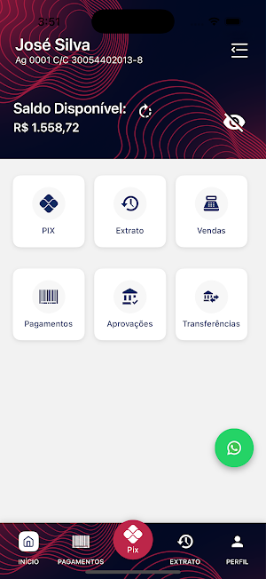 VivaBank Screenshot 1