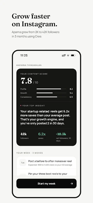 Creedom: Content Creator Coach Screenshot 1