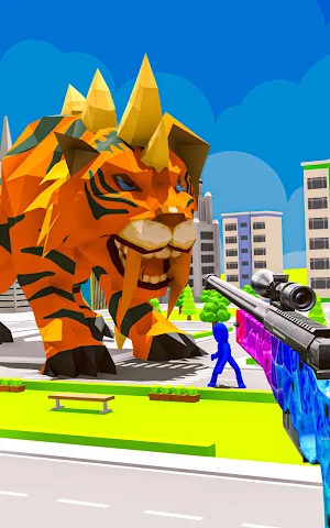 Giant Monster Sniper Wars Screenshot 3