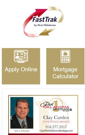 FastTrak Mortgage by First Okl Screenshot 1