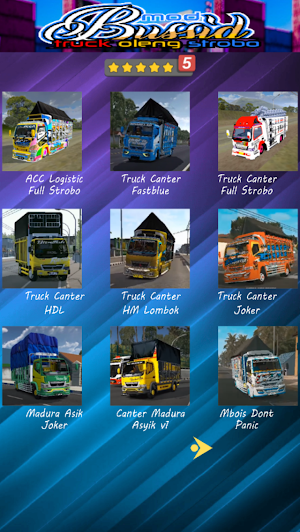 Mod Bussid Truk Oleng Strobo Screenshot 2