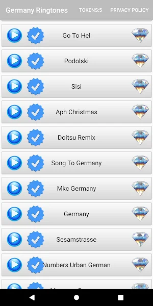 Germany Ringtones Screenshot 3