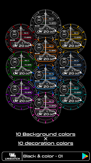 LMwatch black and color 01 Screenshot 3