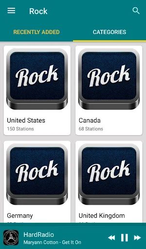 Radio rock music Screenshot 0