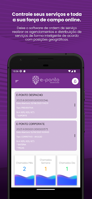 e-Ponto Despacho Screenshot 2
