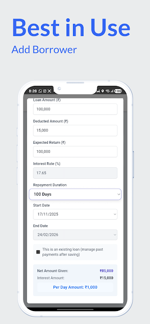 Daily Finance - Manage System Screenshot 3