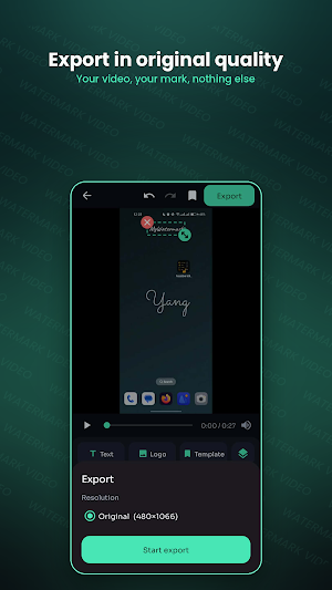 Watermark Video Adder Screenshot 1